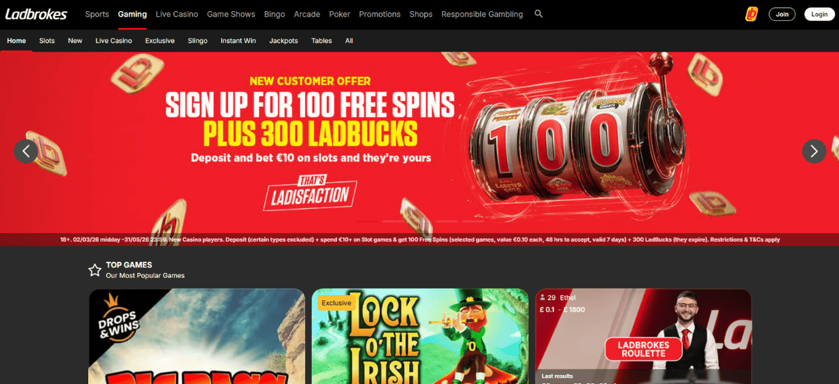 Ladbrokes Casino